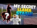 Opening My SECRET LLAMA STASH! | Fortnite Save The World