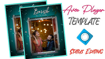 How to Create Avee Player Template || Avee Player Template || Editing Video 2023