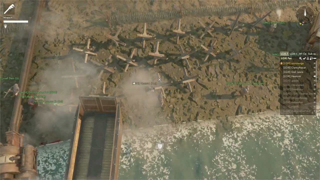 Foxhole - Warden Fingers Naval Invasion. Beach Landing