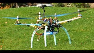Auto-leveling Quadcopter using PID