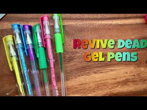 Colored Gel Pens, Lineon 24 Colors Retractable Gel Ink Pens with