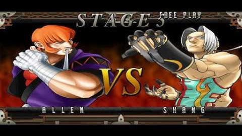 Fighting Layer (Arcade) - Allen Snider Gameplay (True Lance Knight)