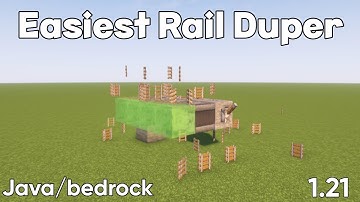 Best Rail Duplicator In Minecraft 1.21