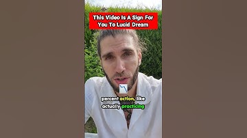 This Video Is A Sign For You To Lucid Dream