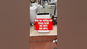 Máy lọc không khí sharp kc-50 nội địa nhật lướt đấu giá mới 99% dùng 35m2 #maylockhongkhisharp