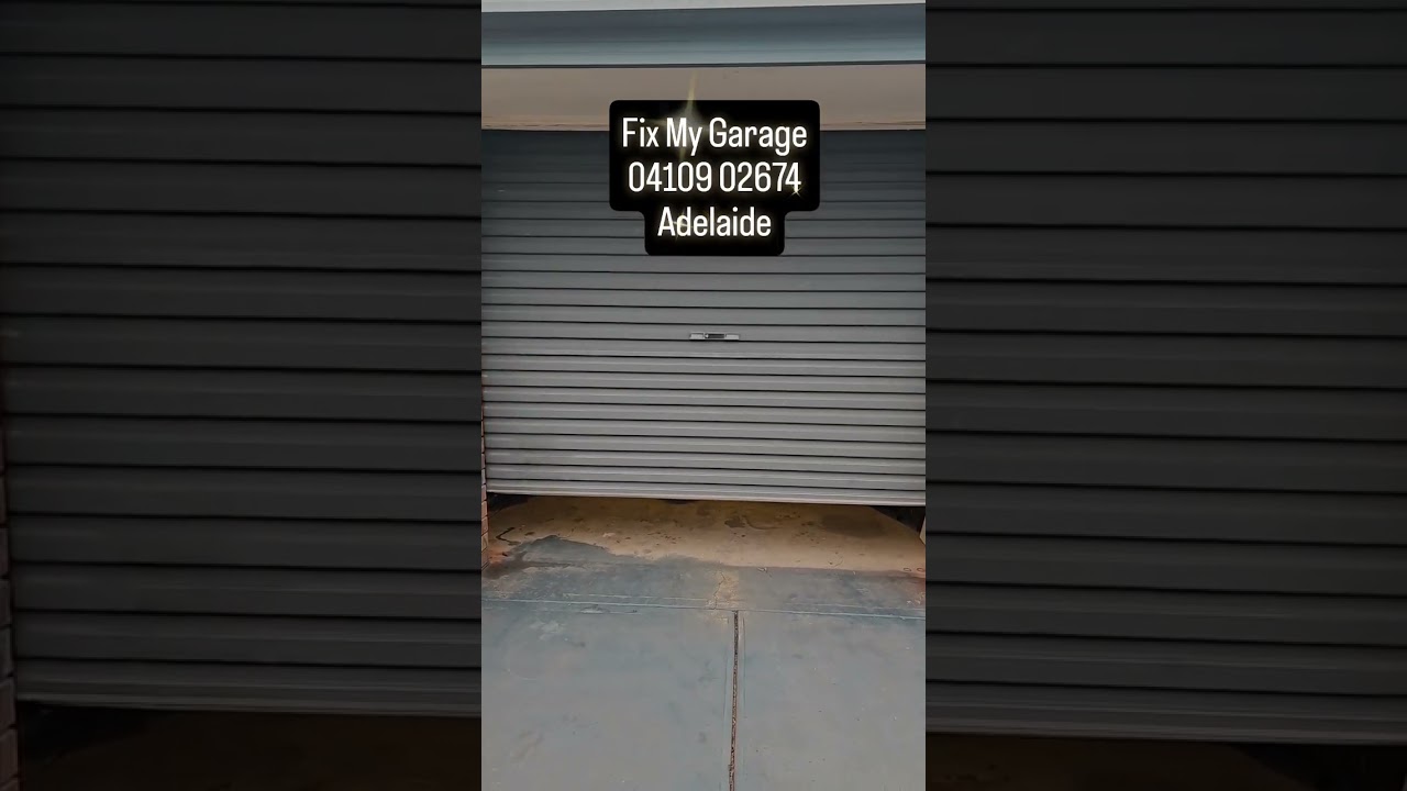 Fix My Garage - GARAGE DOORS - ALL PARTS / ALL TYPES (GARAGE TECHNICIAN)