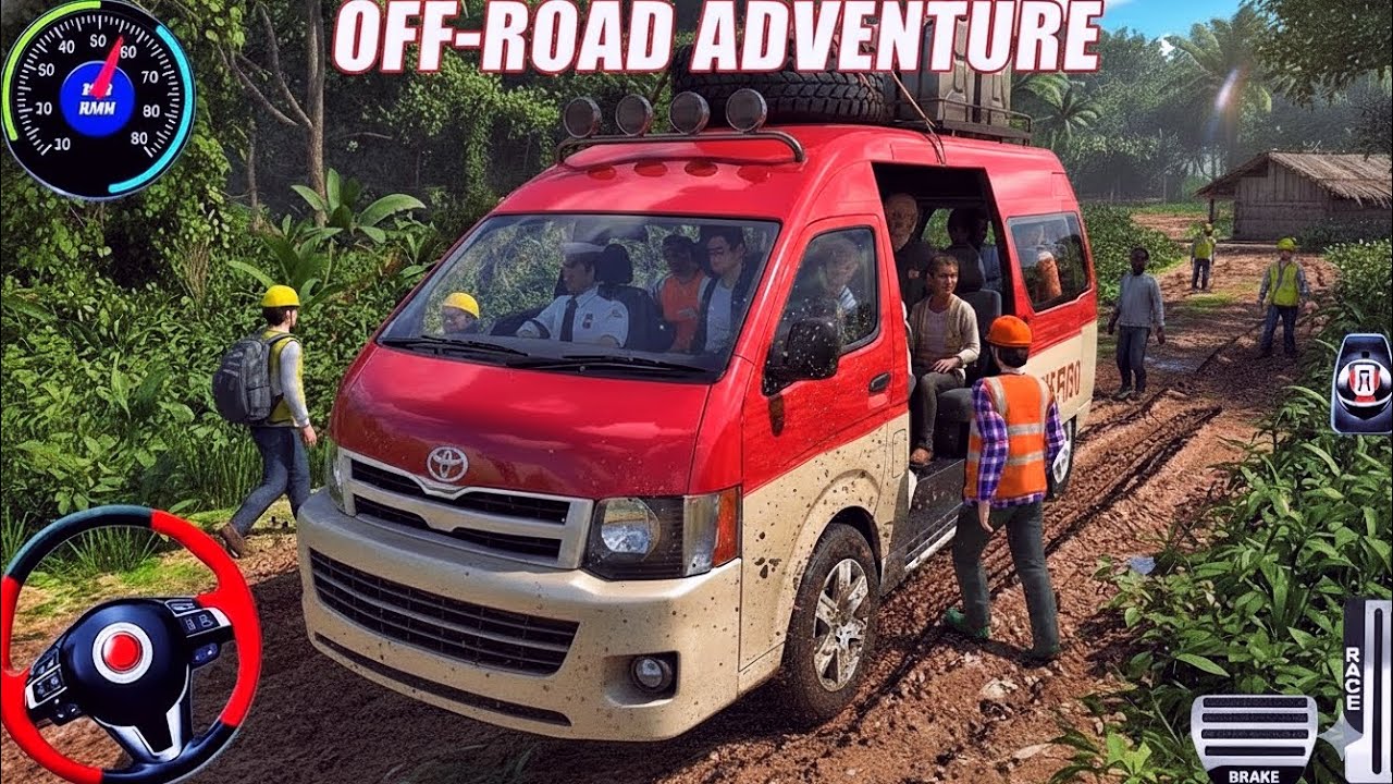 Mini Bus Driving Simulator 3D 🚐 | Realistic City Bus Driving Gameplay Android 2026 😱