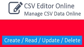 Online CSV Editor PHP CRUD A Comprehensive Review screenshot 4