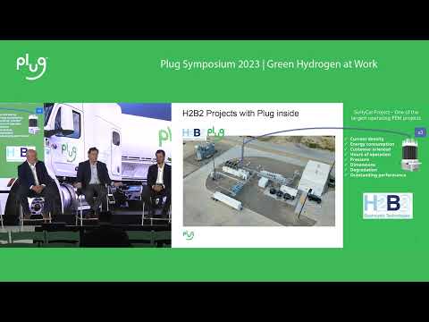 Plug Symposium: Plug’s Electrolyzer Offering Value Proposition