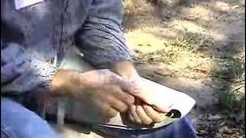 Making A Projectile Point (Arrow Head)