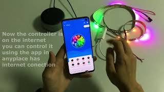 How to Set up the SP501E Speaker LED Controller Works With Amazon Alexa For Addressable LED Strips
