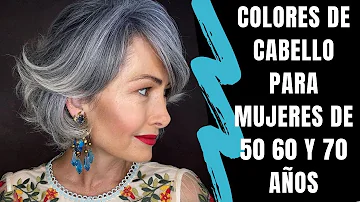 ¿Qué color de pelo es bueno para mayores de 70 años?