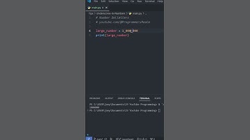 Did You Know THIS Python Trick for READABLE Numbers 🔢 #python #code #programming   Code On Earth