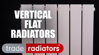 Vertical Flat Radiators - Trade Radiators