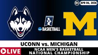UCONN VS MICHIGAN 🏀 NCAAM Basketball Game Score Radio Play-by-Play