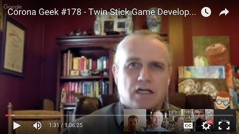 Corona Geek #178 - Twin Stick Game Development - Part 4 - Object Caching