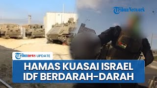 Video Keberanian Al-Qassam Terobos Pengamanan dan Sabotase Pos Israel,  IDF Mati Terkapar di Jalanan