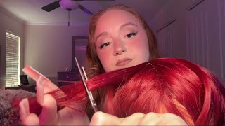 ASMR ANNOYED HOSTESS Gives You A Haircut At The Host Stand (she's ignoring all the customers)🙄💇‍♀️