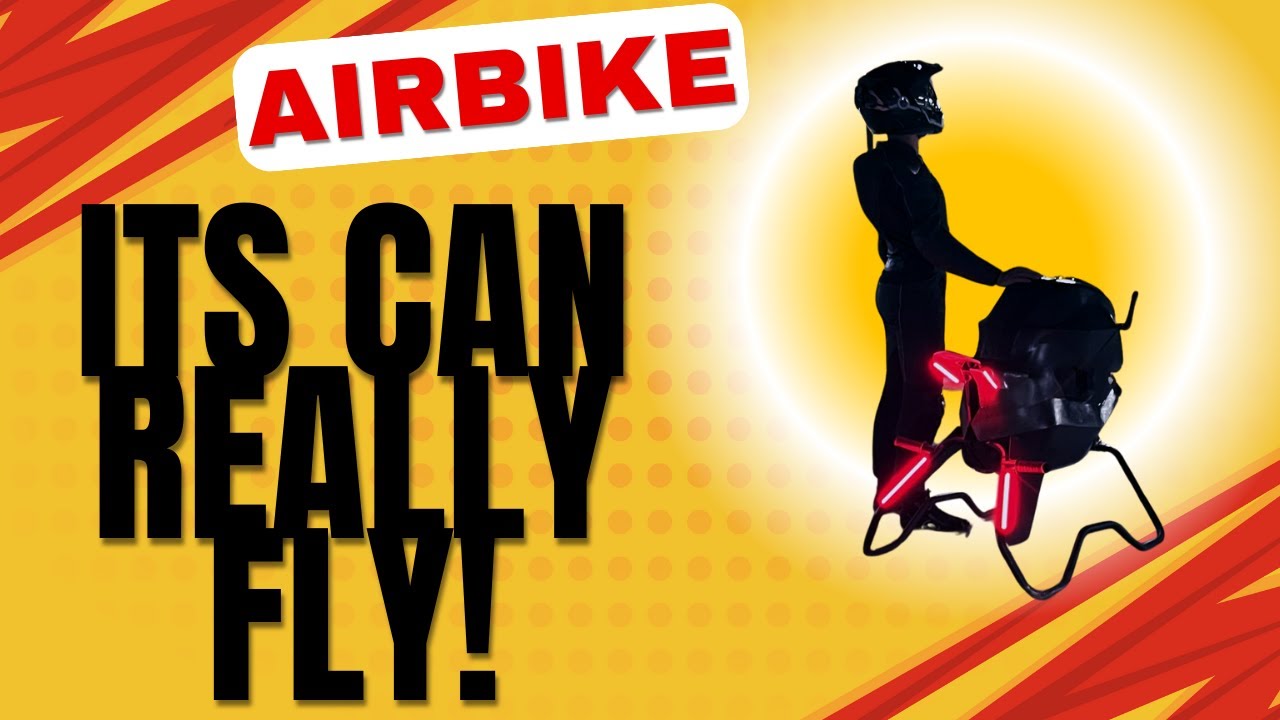 Этот летающий мотоцикл действительно работает! Hightech AirBike