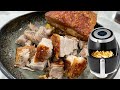 Crispy Pork Belly using K-MART AIR FRYER || Lechon Kawali Air Fryer || #CookingOFW