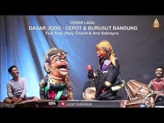 DASAR JODO - CEPOT u0026 BURUSUT BANDUNG | dalang Senda Riwanda feat Tedy Oboy dan Arul Sabrayna class=