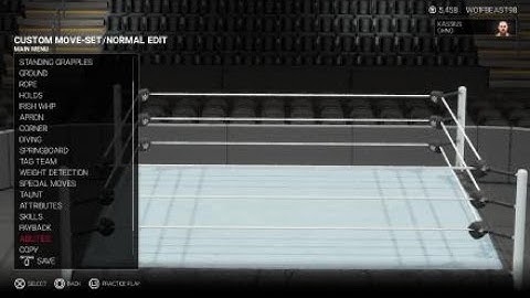 WWE 2K19 Kassius Ohno Updated Moveset V3