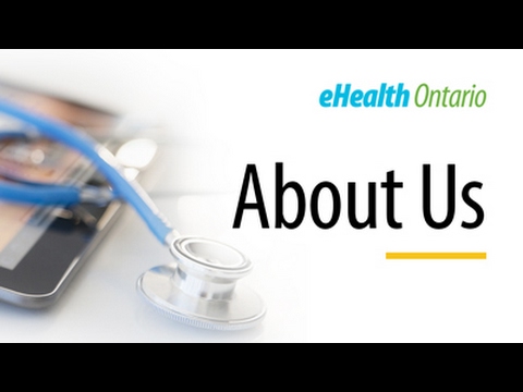 eHealth Ontario – patient information anytime, anywhere and when it matters most