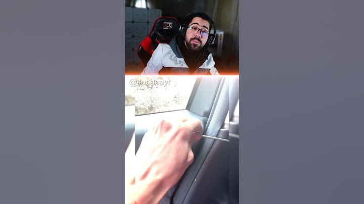 اذا باب السيارة ما عم يسكر ...