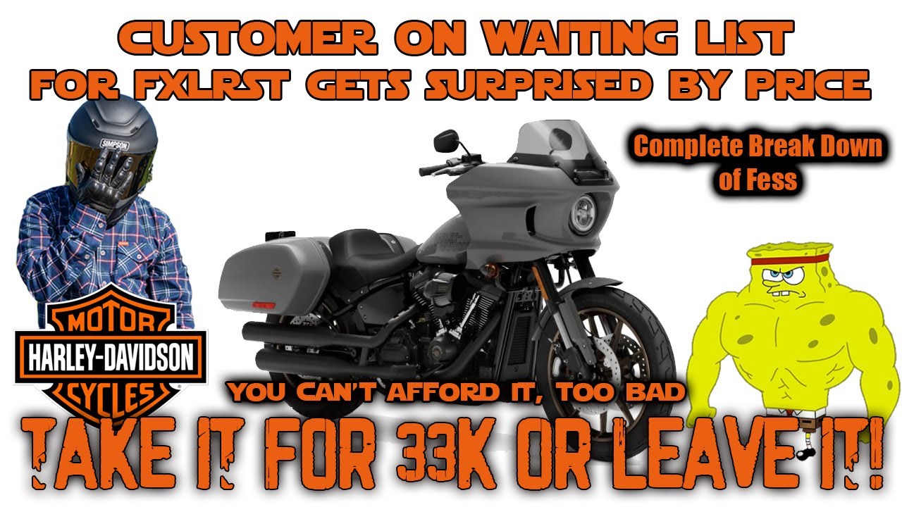 Dealer Screws Over Customer On Waiting List On Low Rider ST 33 000 Dealer screws over customer on waiting list on low rider st 33 000