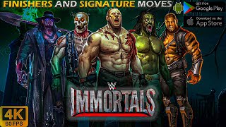 WWE IMMORTALS 2023 GAMEPLAY | FINISHERS WITH SIGNATURE MOVES | BEST WWE GAME FOR ANDROID & iOS screenshot 3