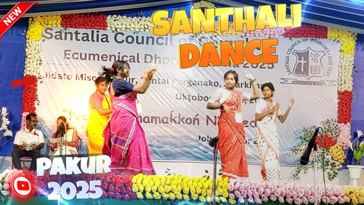 Ecumenical Dhorom Sabha Pakur 2025 | Santali Dance Performance | MCI ...