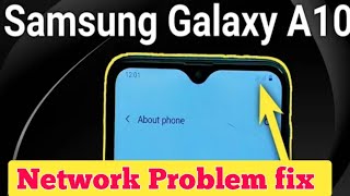 Samsung A10s Emergency Problem Fix A10s Network Problem Fix A10s Samsung No Service Problem Fix