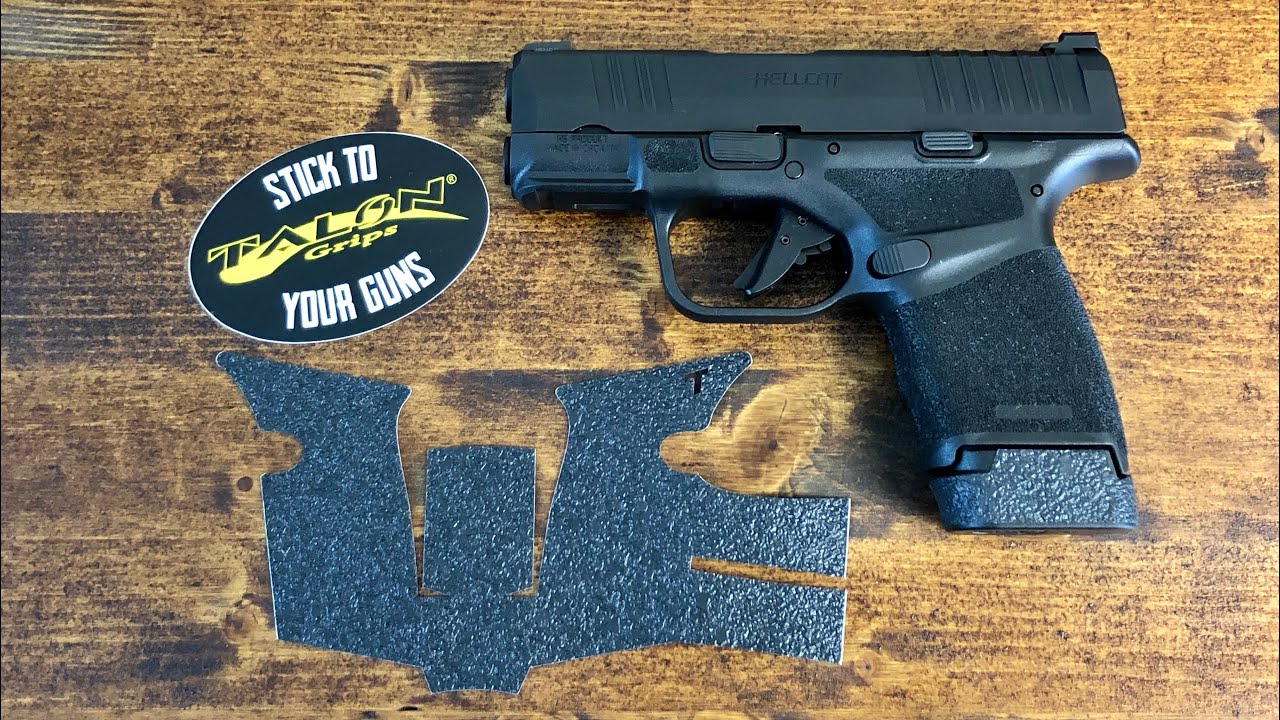 Springfield's Hellcat Gets Talon Grips YouTube