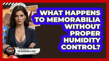 What Happens To Memorabilia Without Proper Humidity Control? - The Memorabilia Zone