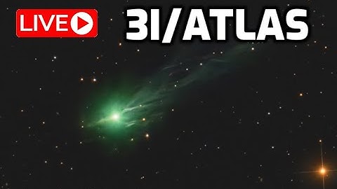 LIVE:  Best Picture Yet of 3I / ATLAS