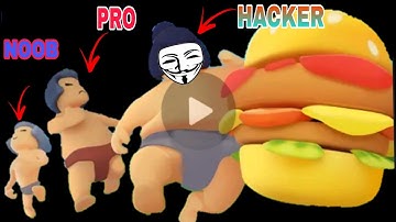 NOOB VS PRO VS HACKER-Get Fat