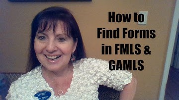 How to Find Forms on FMLS & GAMLS