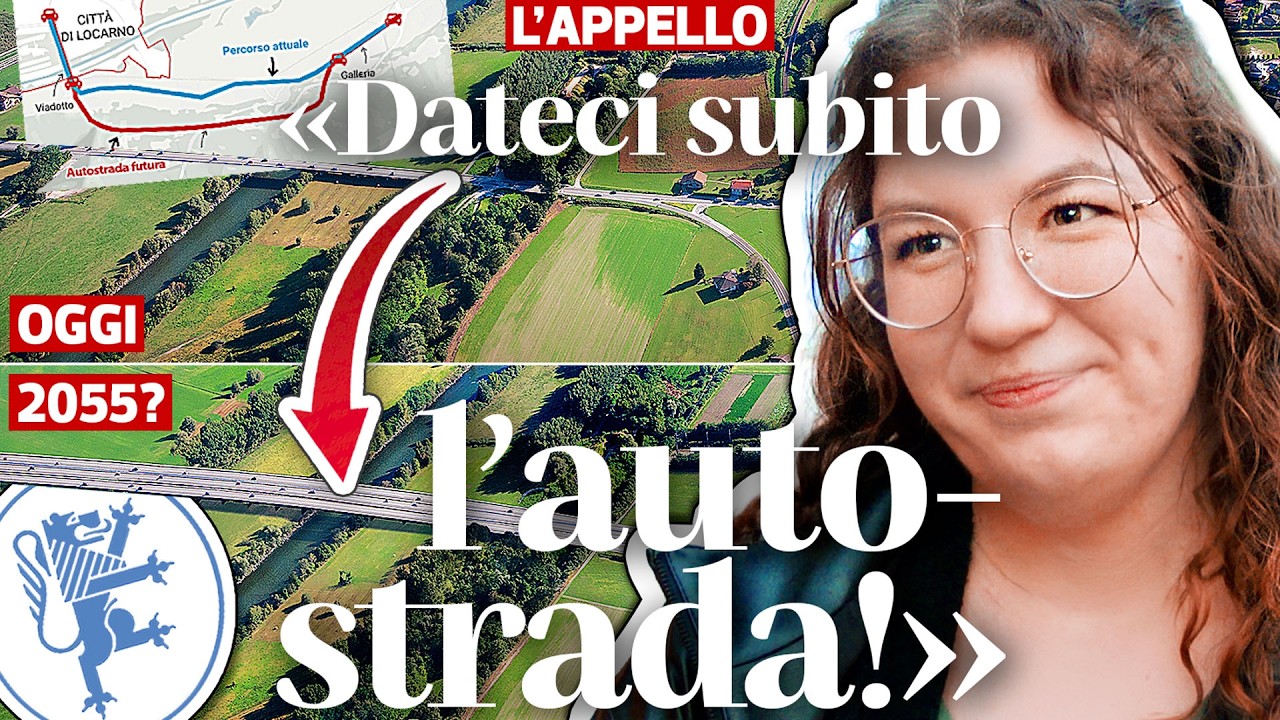 🙏🙄 «Dateci subito l’autostrada!» 🚘🛣️ L’appello a Berna da Locarno 🦁💙