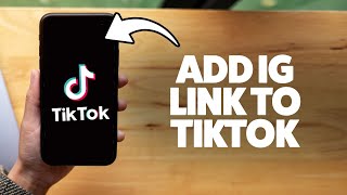 How To Add Instagram Link To Tiktok Bio 2025 (iPhone & Android)