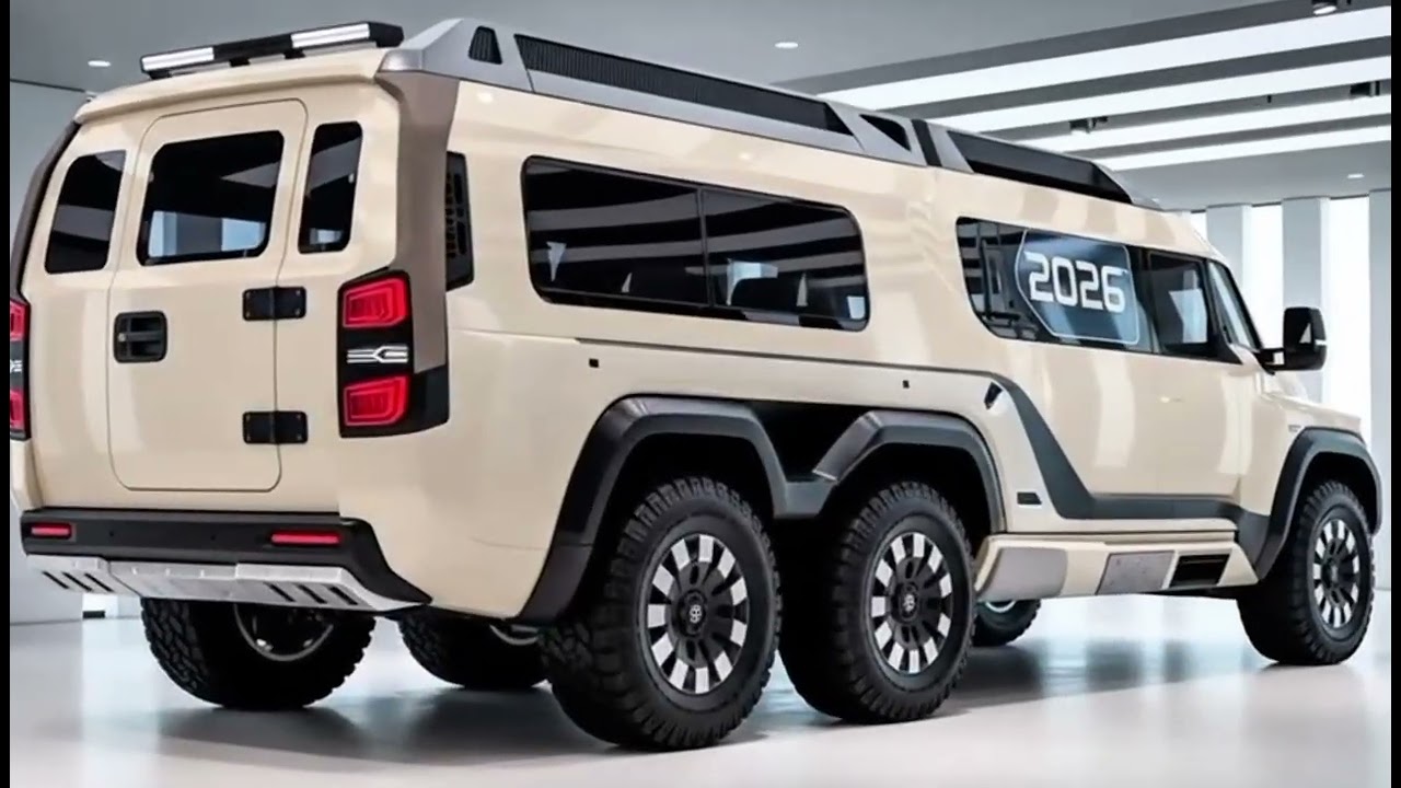   2026 현대 6x6 오프로드 SUV 공식 공개 | 역대급 파워와 극한 성능의 만남