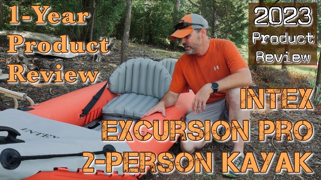 Intex Excursion Pro K2 2-Person Inflatable Kayak Review | 1-year  Review-Amazon Prime Deal Vlog Ep: 7 - YouTube