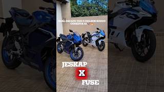 Qual o melhor ronco para a R3 ? #exhaust #jeskap #fuse #yamaha