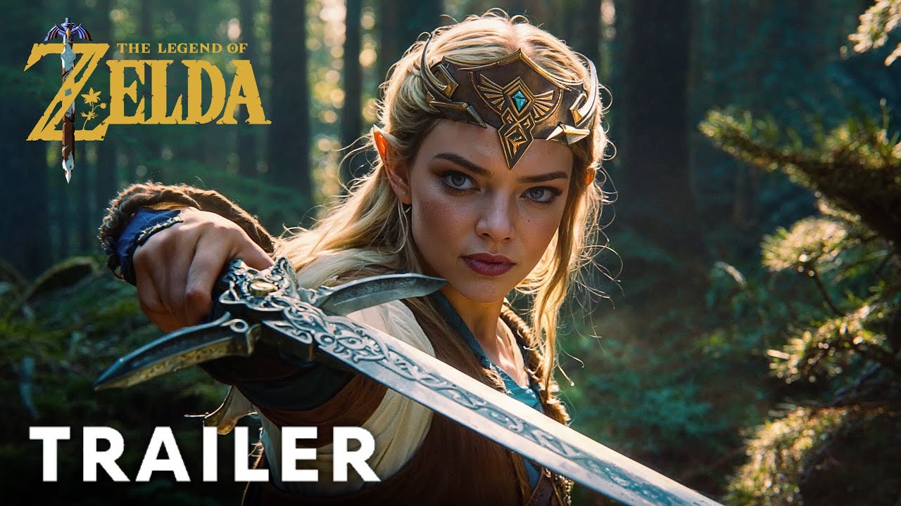 ⁣The Legend of Zelda – Live Action Trailer (2025) Anya Taylor Joy