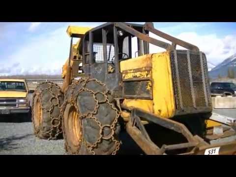 John Deere 640 Grapple Skidder