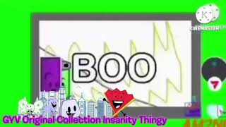 Logo and Characters Getting Spooked by the boo Word add Round 122