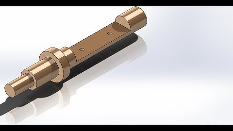 Solidworks Tutorial for Beginners | Butterfly Valve (Shaft)