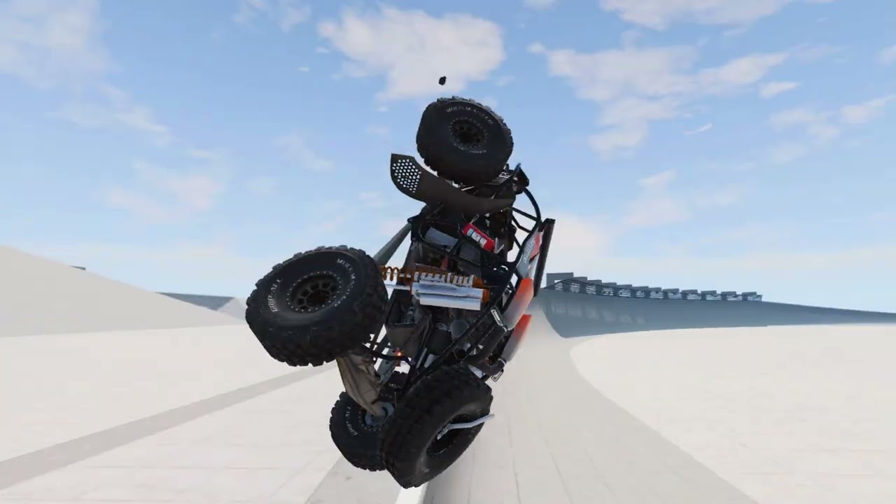 BeamNG Drive fail With Challenge Road, 4K