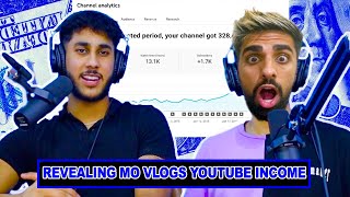 Mo Vlogs Reveals His Youtube Income Full Podcast Ep13