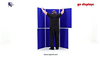 Event 6 Panel Folding Display Boards