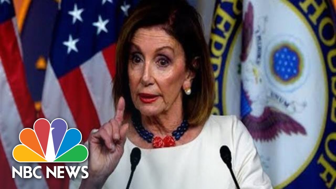 Watch Live: Nancy Pelosi Holds Press Conference Before Impeachment Resolution vote | NBC News